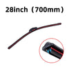 J U Hook Double Rubber Wiper Blades for Car Windshield Wipers 13