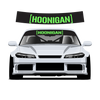 Hoonigan Custom Vinyl Sunstrip – Universal Fit 140cm 150cm 160cm