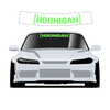 Hoonigan Custom Vinyl Sunstrip – Universal Fit 140cm 150cm 160cm