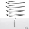 4pcs Car Antis-scratch Protective Sticker Body Bumper Anti-collision Protection Door Rearview Mirror Edge Guard Rubber Strip