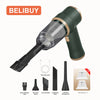 BELIBUY Portable Wireless Cleaner Air Gun Car Wash Supplies Powerful Vacuum Cleaner
