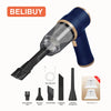 BELIBUY Portable Wireless Cleaner Air Gun Car Wash Supplies Powerful Vacuum Cleaner