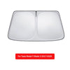 2026 for Tesla Model Y Juniper Model 3 Highland Windshield Sunshade Sun Blockage Foldable Heat Insulation Sunshade Storage Bag