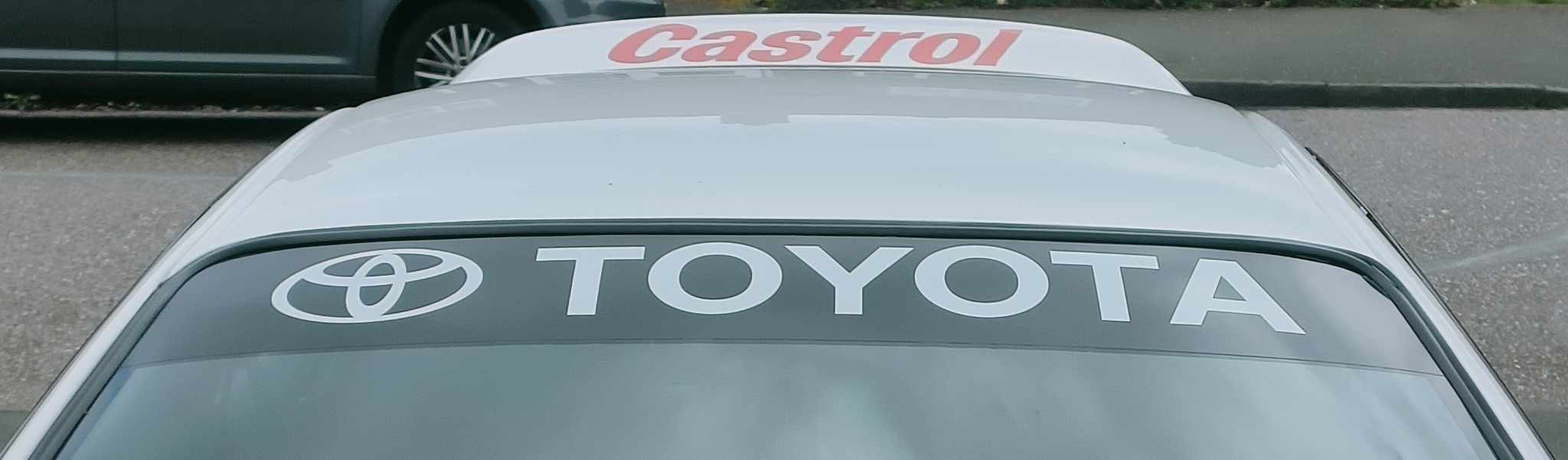 Toyota Celica Custom Vinyl Sunstrip – 130x25cm specifically designed for models st185 st202 st205