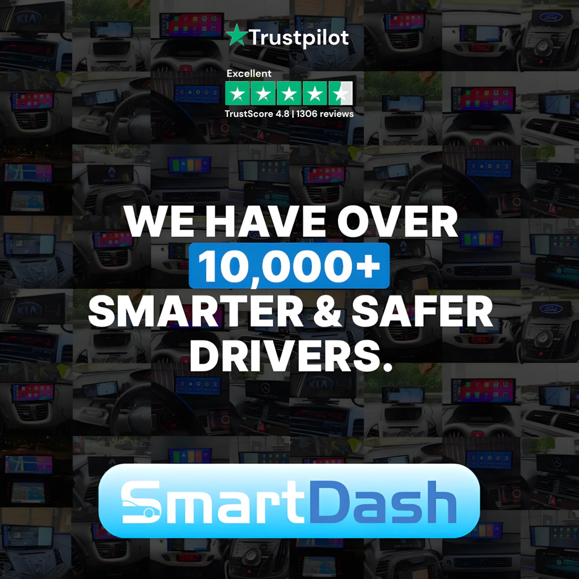 SmartDash™ CarPlay Tablet (7 Inch)