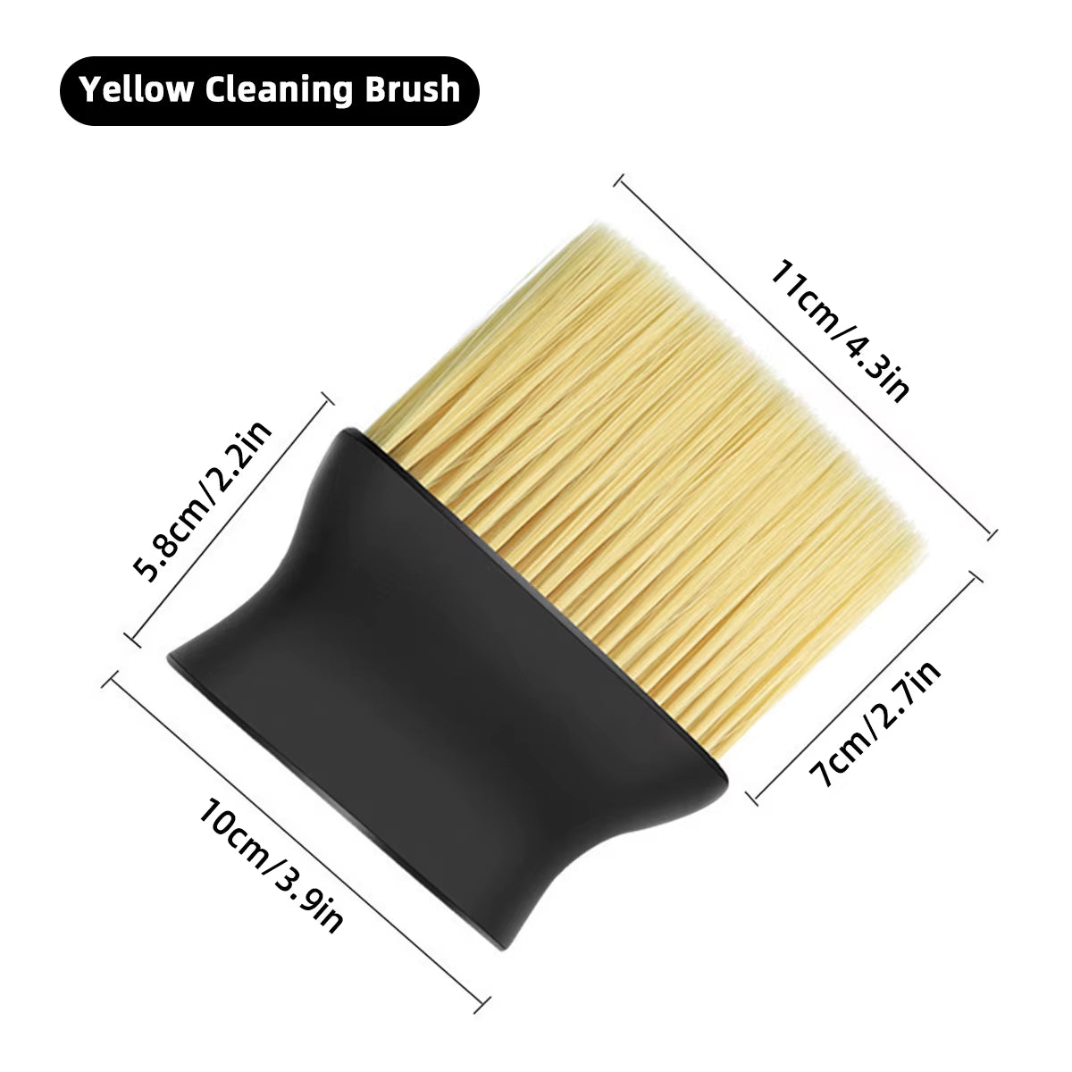 Car Interior Dust Removal Brush Set Air Outlet Instrument Panel Special Air Conditioner Gap Cleaning Soft Brush Car Tools