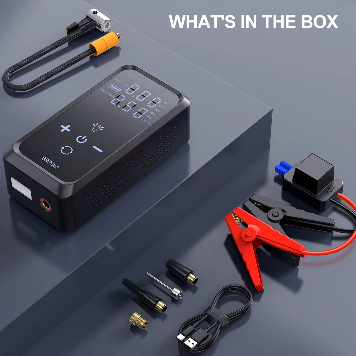 Power Bank 21800Mah/26800Mah Jump Starter Portable Charger Car Booster Auto Starting Device Emergency Car Battery Starter