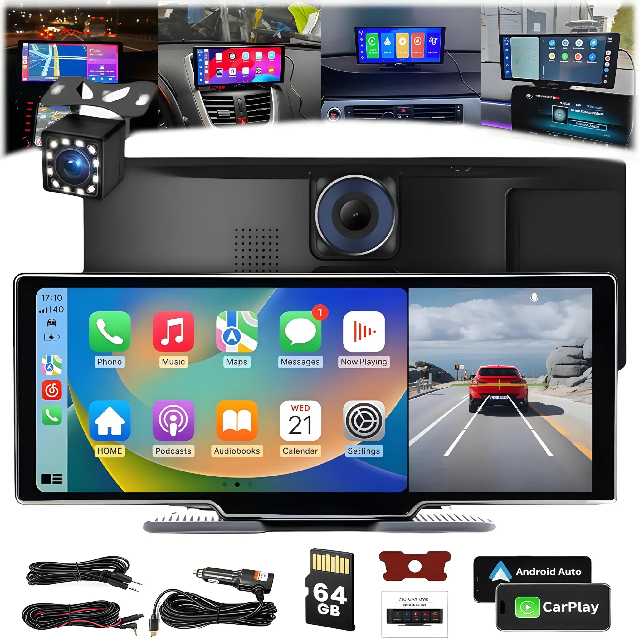 SmartDash™ Pro CarPlay Tablet 2025