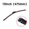 J U Hook Double Rubber Wiper Blades for Car Windshield Wipers 13 