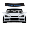 Subaru Custom Vinyl Sunstrip – Universal Fit 140cm 150cm 160cm