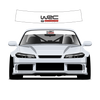 WRC Custom Vinyl Sunstrip – Universal Fit 140cm 150cm 160cm