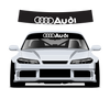 Audi Custom Vinyl Sunstrip – Universal Fit 140cm 150cm 160cm