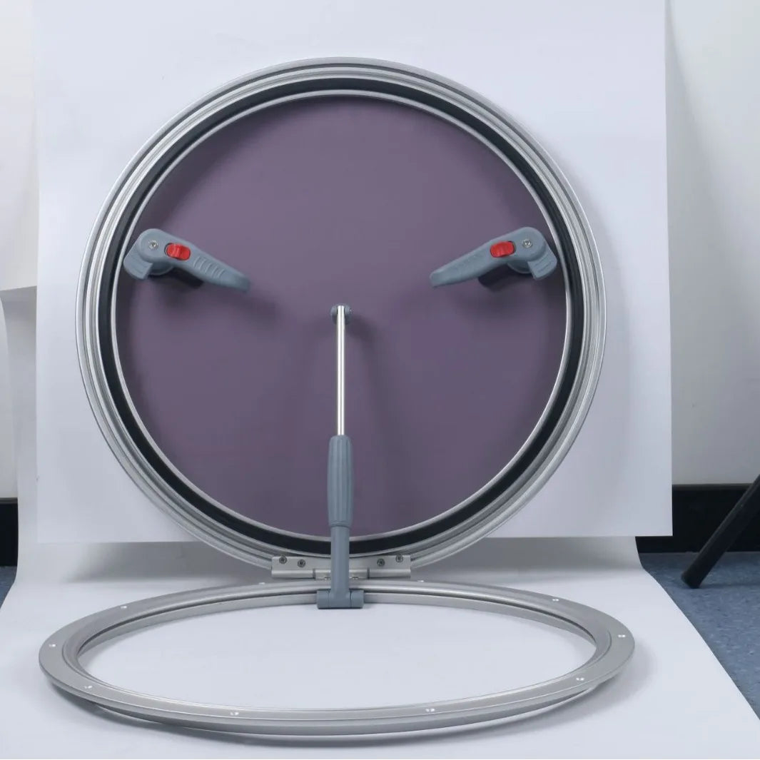 Aluminum Alloy Round Porthole Skylight Accessories Multi-Specification Acrylic Glass for Marine Yacht RV Boat Piston Included