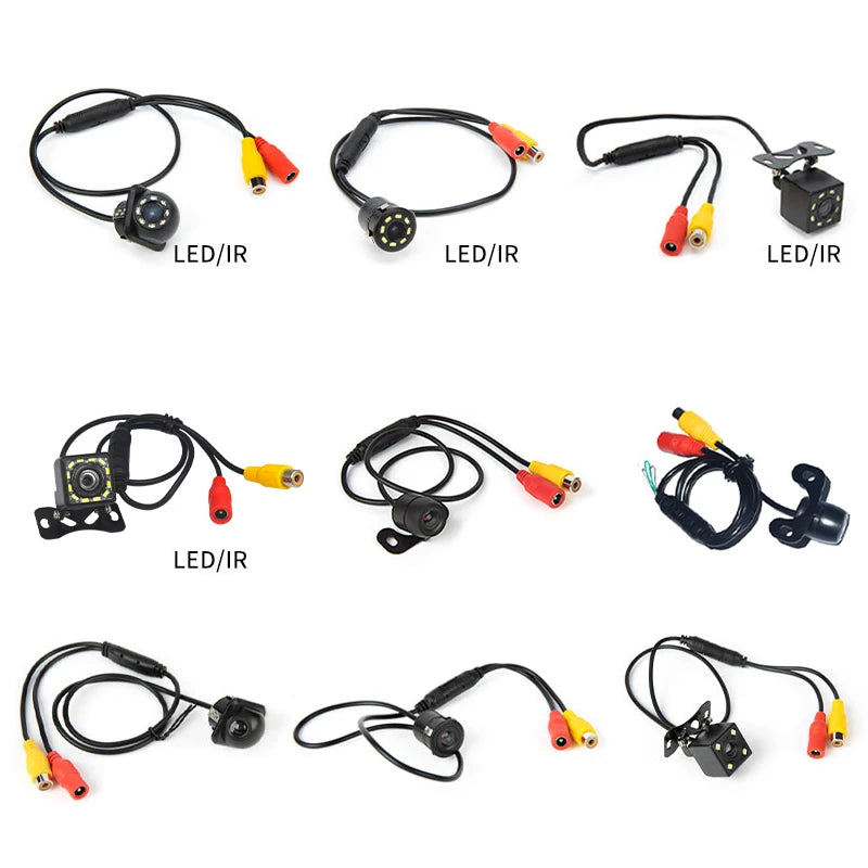 Hippcron Car Rear View Camera HD Waterproof Backup Camera with Night Vision (170°)