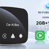 CarPlay Android  AI Box  Supports Wireless CarPlay Android Auto Adapters and 5G WiFi