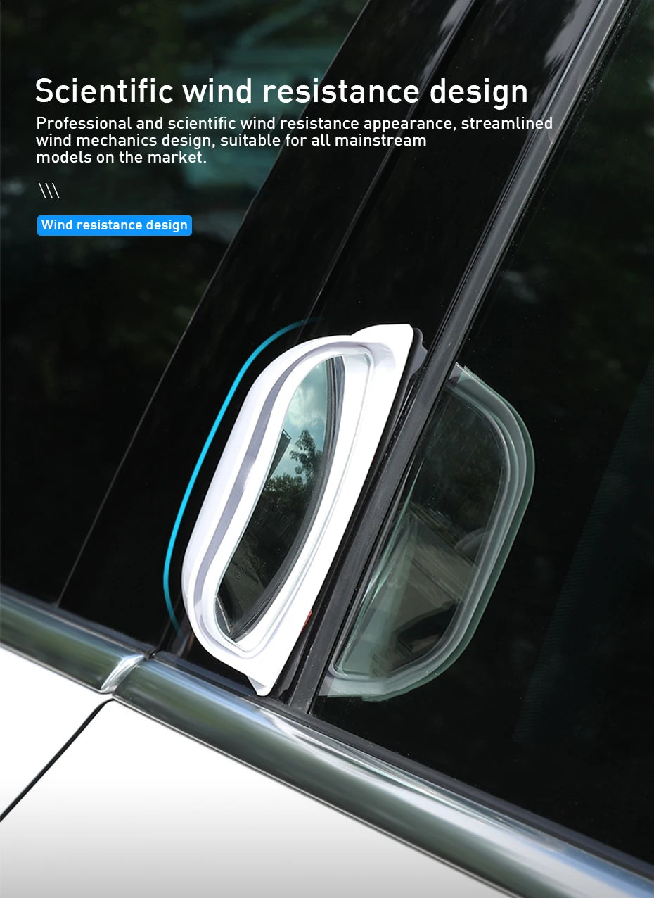 SEAMETAL Universal Car Rear View Mirror Wide-angle Auto Second Row Seats Rearview Mirror Blind Spot Mirrors for Car Accessories