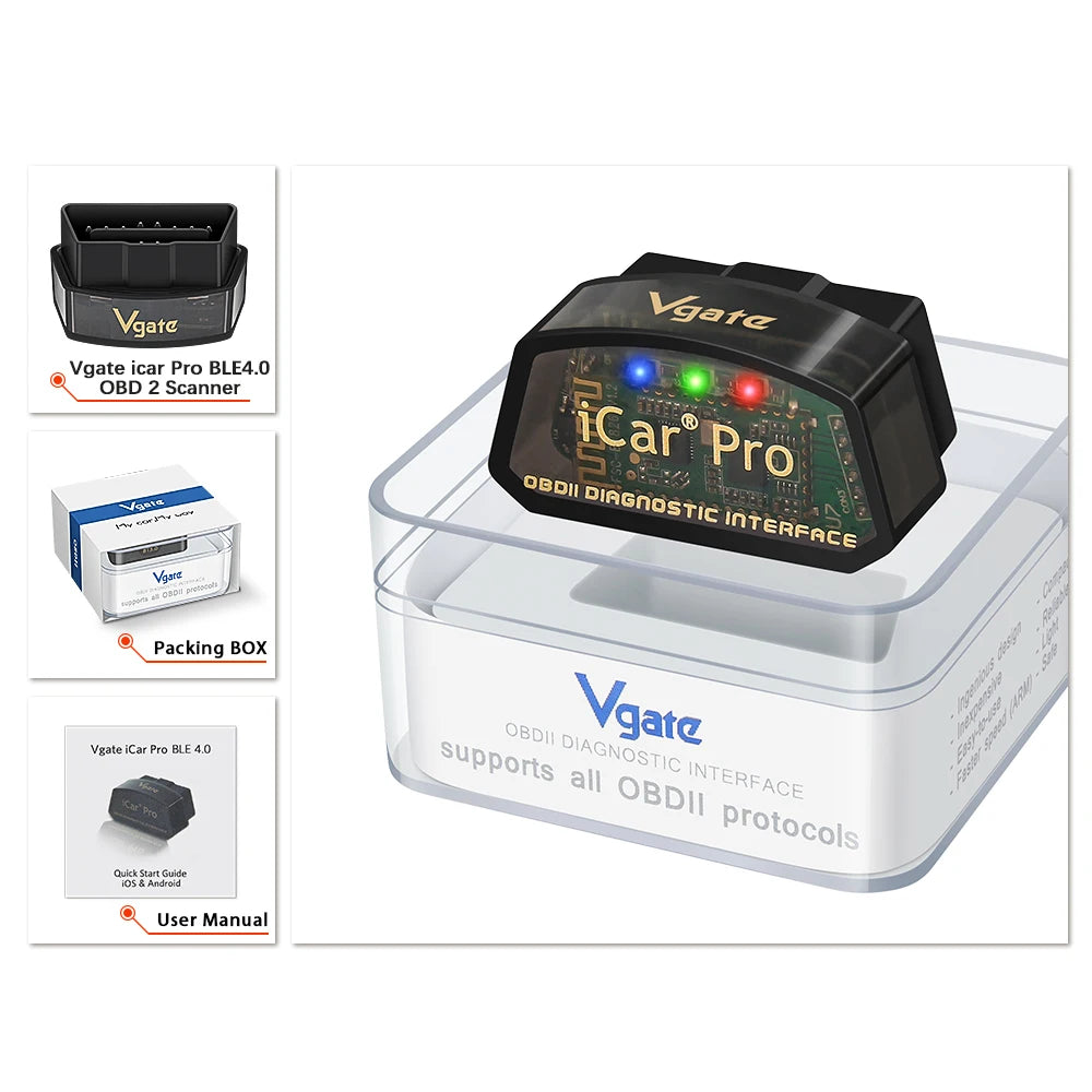 OBD2 Scanner – Smart Car Diagnostic Tool for iPhone & Android