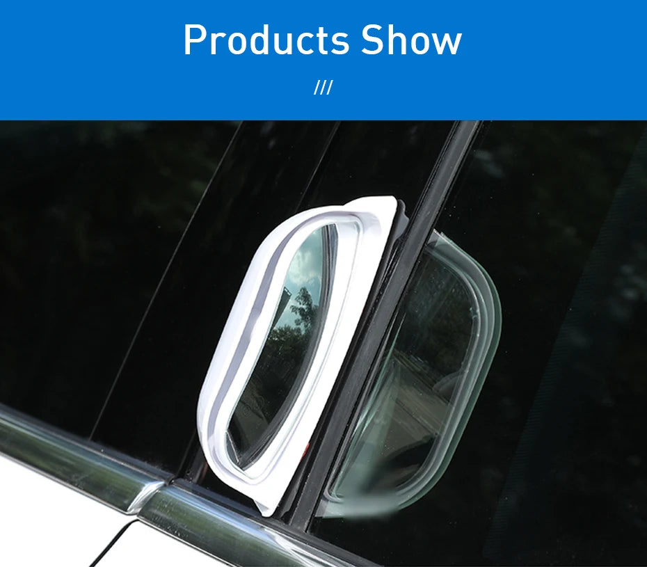 SEAMETAL Universal Car Rear View Mirror Wide-angle Auto Second Row Seats Rearview Mirror Blind Spot Mirrors for Car Accessories