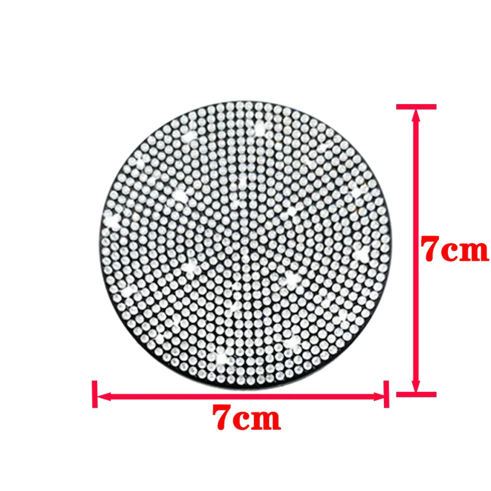 Diamond Car Coaster Water Cup Slot Non-Slip Mat