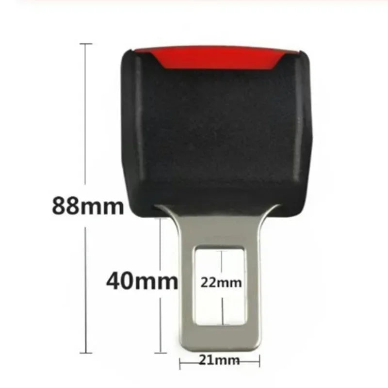 Car Seat Belt Clip Extender Safety Seatbelt Lock Buckle Plug Thick Insert Socket Extender Safety Buckle Seat Belt Accessorie