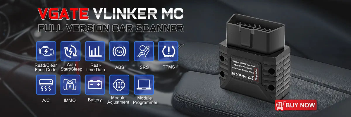 OBD2 Scanner – Smart Car Diagnostic Tool for iPhone & Android