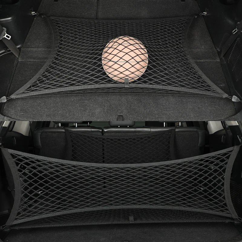 Universal Car Trunk Storage Net Elastic Cargo Organizer Mesh