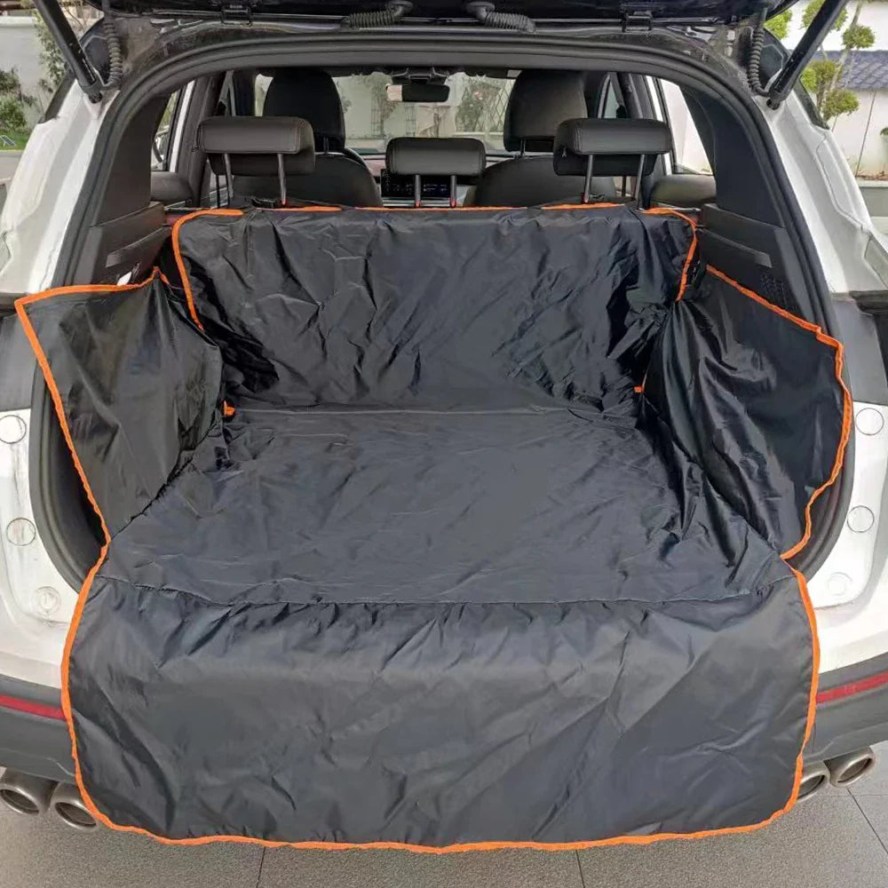 Waterproof Trunk Seat Cover for Back Cargo Area, Universal Fit