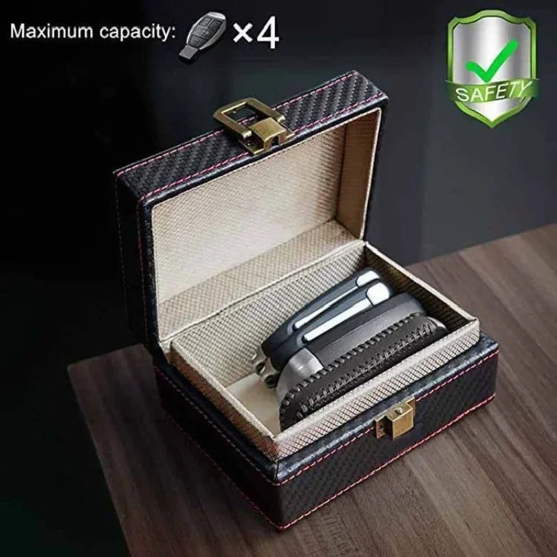 Faraday Box for Car Keys  RFID Signal Blocking Anti-Theft Key Fob Protector