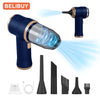 2-in-1 Car Vacuum Cleaner & Air Blower High Power Portable Dust Cleaner