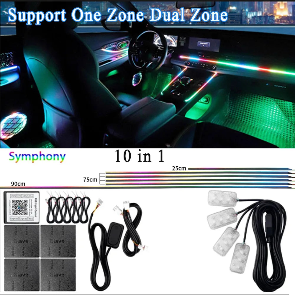 EliteRide AmbientGlow™ – Interior LED Lighting Kit