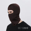 Balaclava Motorcycle Face Mask Moto Helmet Bandana Hood Ski Neck Full Face Mask Windproof Dustproof Face Shield Men's Biker Mask
