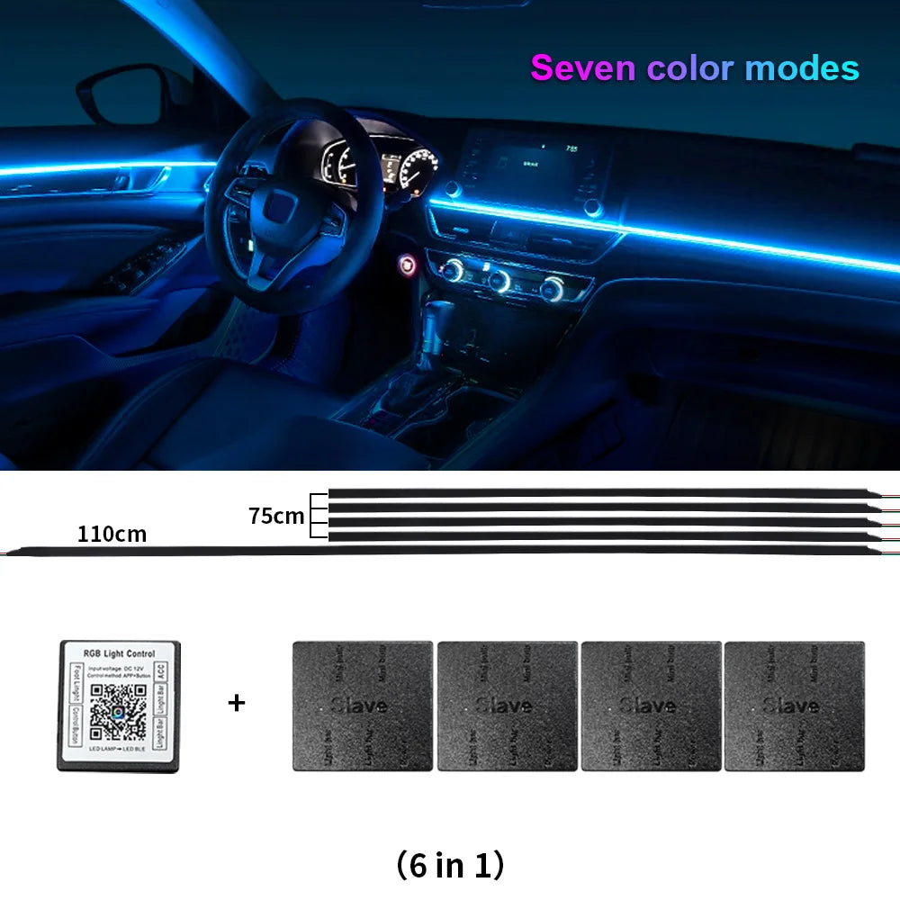 EliteRide AmbientGlow™ – Interior LED Lighting Kit