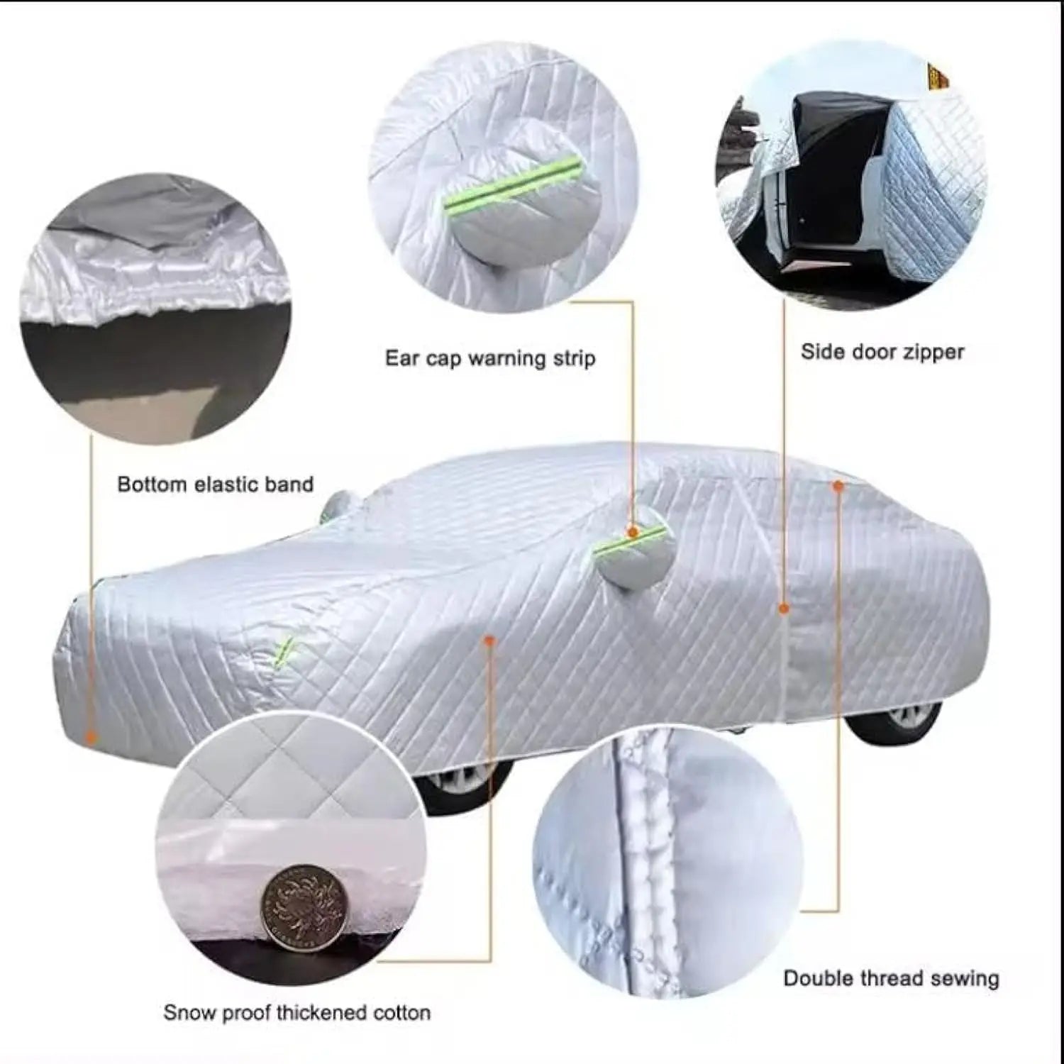 Hail Protector Car Cover – Full Set of Customized Hail Proof, Waterproof, and Breathable Car Covers