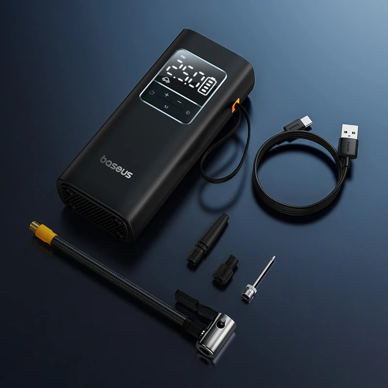 EliteRide SmartAir Wireless - Car Motorcycles & Bicycle Electric Tire Inflator with LCD Digital Display