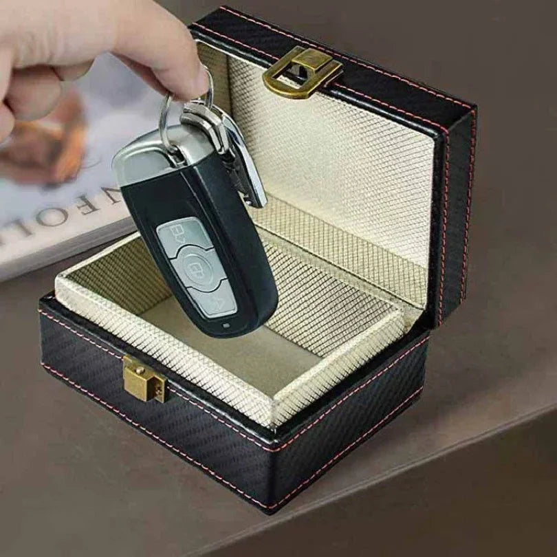 Faraday Box for Car Keys  RFID Signal Blocking Anti-Theft Key Fob Protector