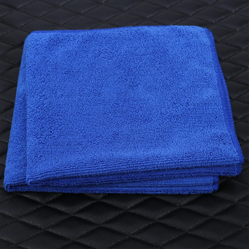 Microfiber Fiber Towel Thickened Car Cleaning Towel Quick Dry Car Wash Cloths Auto Detailing Towels for Auto Valeting Waxing