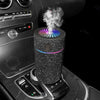 Luxury Diamond Car Diffuser Humidifier with LED Light