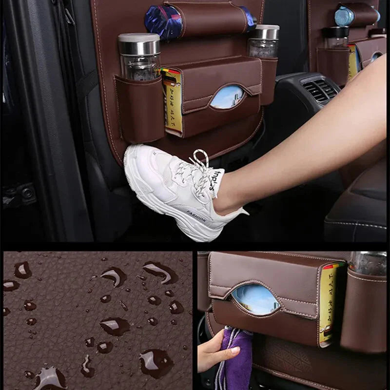 Car Seat Back Organizer with Foldable Table try