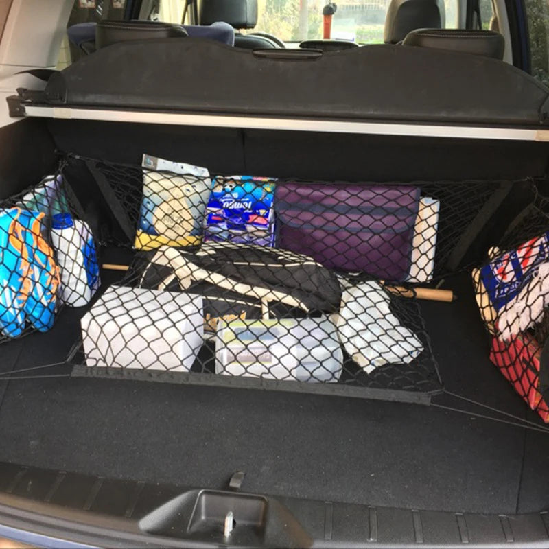 Universal Car Trunk Storage Net Elastic Cargo Organizer Mesh