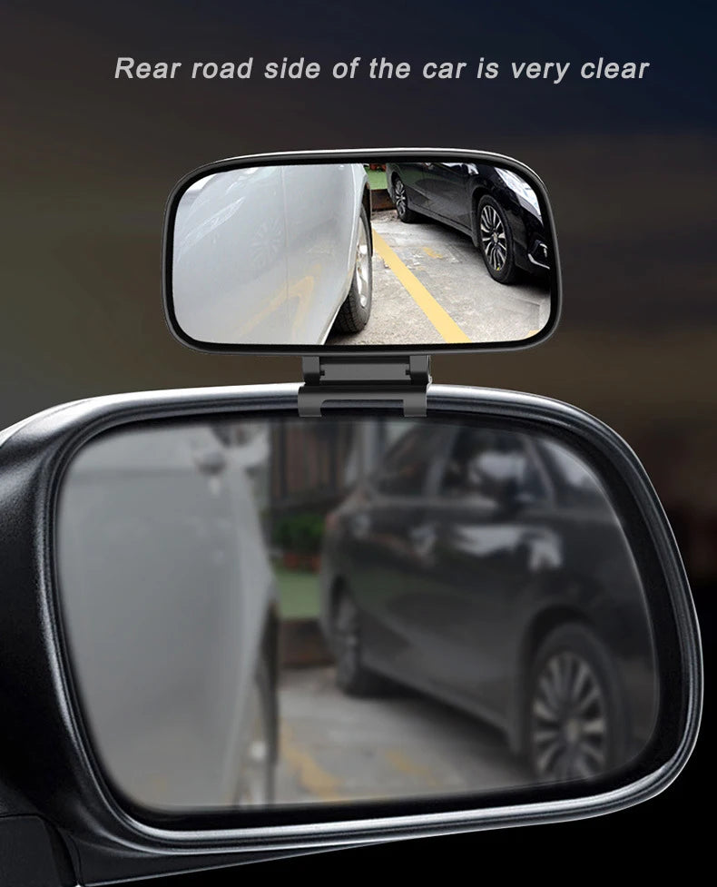 YASOKRO Car Blind Spot Mirror Wide Angle Mirror Adjustable Convex Rearview Mirror for Safety Parking Car Mirror YSR039