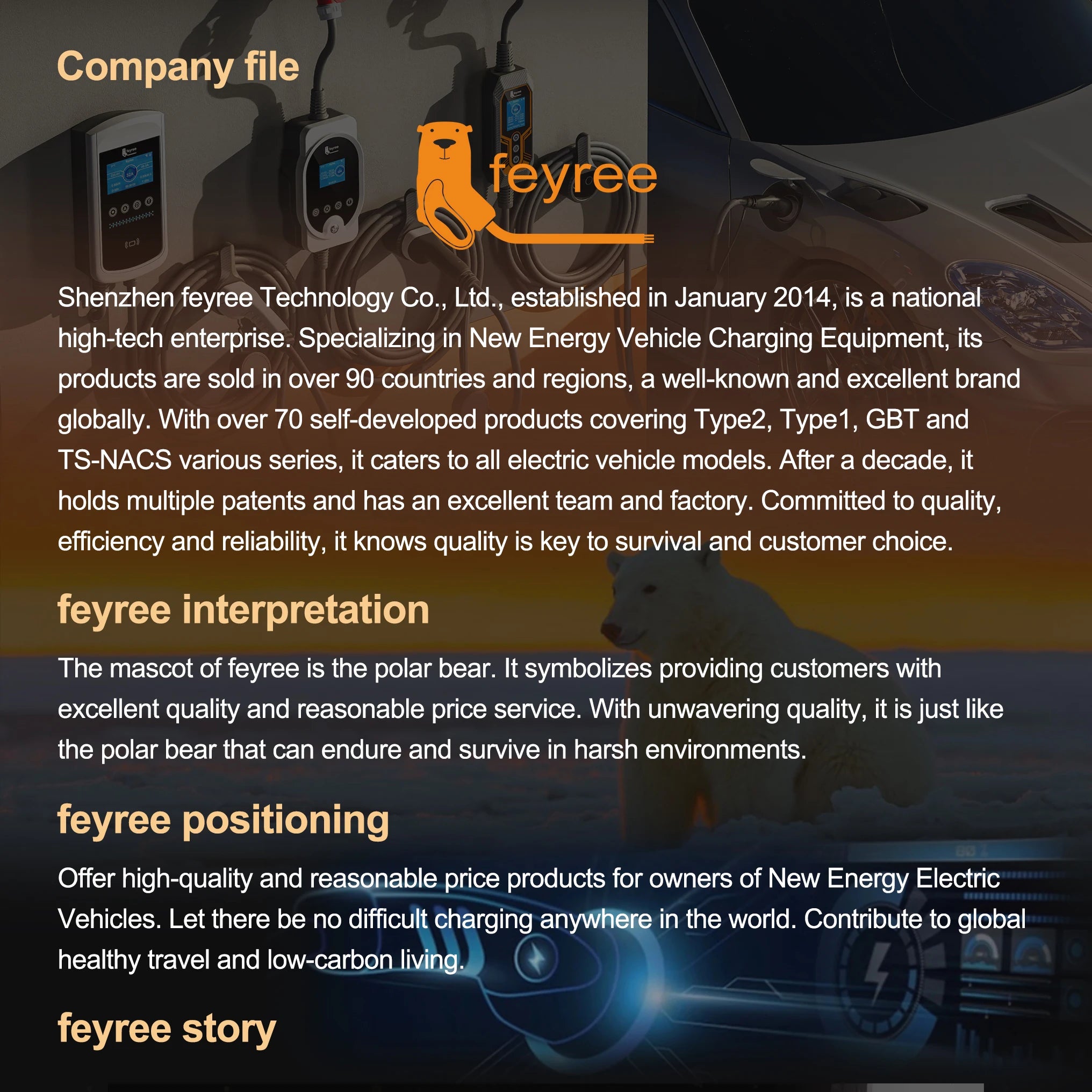feyree EV Charger Type2 16A 3.5kW Portable Charging Box 5M Cable GBT Socket Type1 J1772 Adapter for Electric Vehicle Car Charger