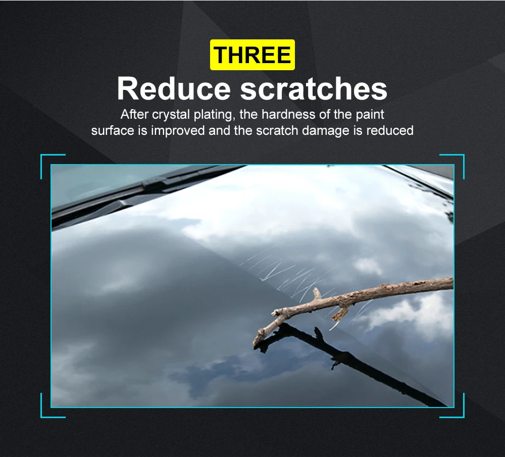 Dpro 9H Ceramic Car Coating Liquid Glass Waterproof Nano Ceramics Paint Care Anti-scratch Hydrophobic Car Detailing Polish Kit