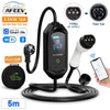 AFEEV Portable EV Charger Type2 IEC62196-2 EVSE Fast Charging Cable Type1 SAE J1772 Wallbox WiFi APP Bluetooth Wireless Control