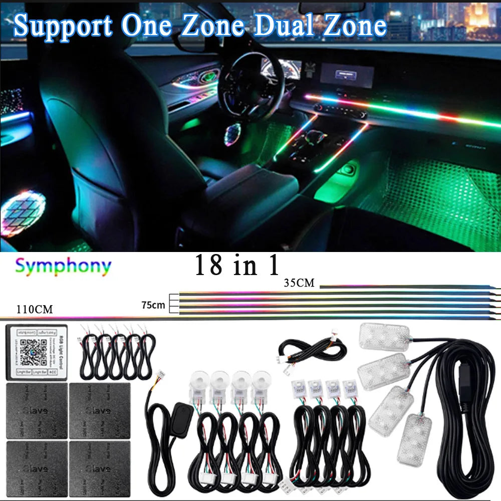 EliteRide AmbientGlow™ – Interior LED Lighting Kit