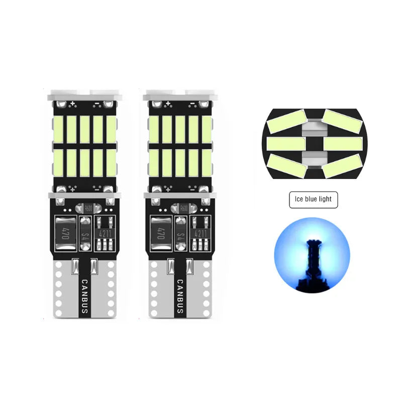 2pcs high power 4014 26SMD car LED