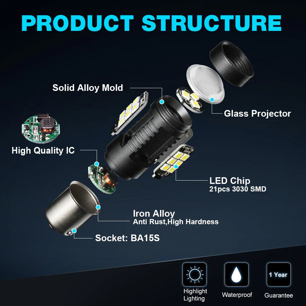 Auto Lamp Bulbs Car LED Light 12V - 24V