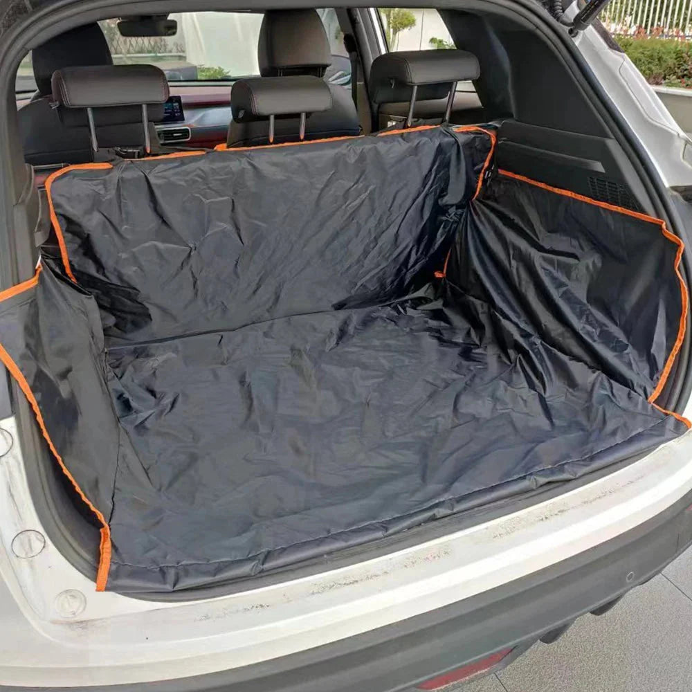 Waterproof Trunk Seat Cover for Back Cargo Area, Universal Fit