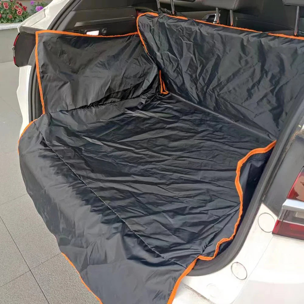 Waterproof Trunk Seat Cover for Back Cargo Area, Universal Fit