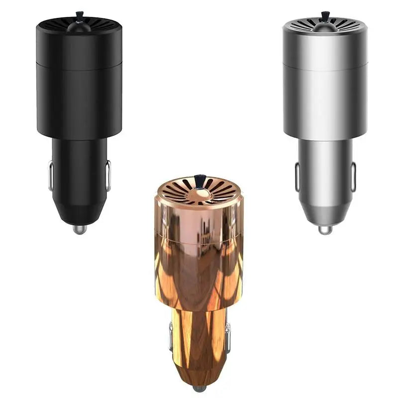 Mini Car Air Purifier – 12V Negative Ion Deodorization & Portable Travel Essential