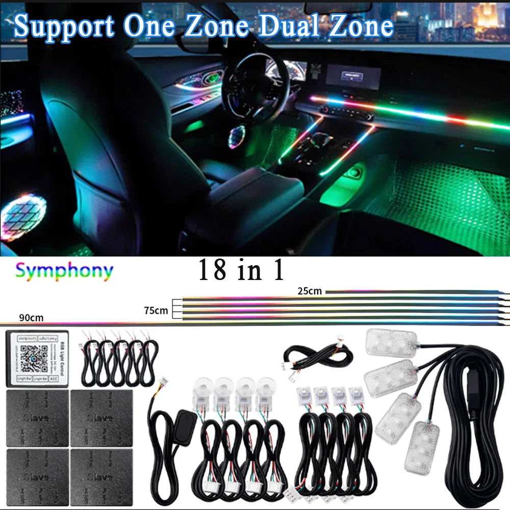 EliteRide AmbientGlow™ – Interior LED Lighting Kit